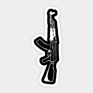 Ak-47 ( White Edition ) Sticker